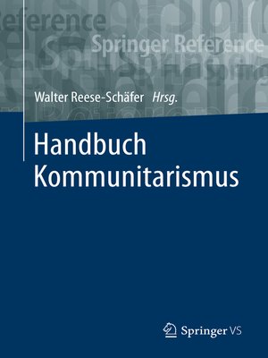 cover image of Handbuch Kommunitarismus